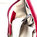 Krass&co AMERICAN LEATHER  Red Crossbody Shoulder bag with brass accents Photo 6