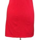 Tommy Hilfiger Classic Red Cotton Short Sleeve T-Shirt Dress Photo 9