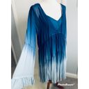 Young Fabulous and Broke  Blue  Ombré Mini Dress Photo 2