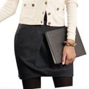 CAbi  Wool Blend Mini Skirt Photo 1