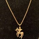 Monet Vintage  zodiac Sagittarius necklace Photo 0