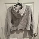 Lululemon Scuba Oversized Half-Zip Hoodie Heathered Core Ultra Light Grey M/L Photo 3