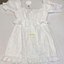 Lost + Wander  Women's White Dress size L NWT- flawed see photo (b16) Photo 5