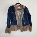 Fiorucci Rare  denim suede Y2k jacket Photo 7