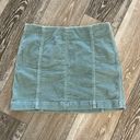 Wild Fable Sz 12 Fantastic Teal Corduroy Skirt Photo 0