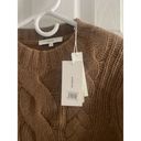 Vince  Cable Knit Sweater Wool Blend Neutral Sweater Photo 1