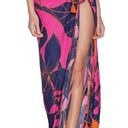 Maaji Orchid Monstera Leaf  Pareo Sarong Wrap Beyond Dreams Coverup NWT Photo 0