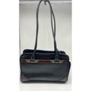 Bueno  Handbag black with lots of pockets all over the handbag. Braided shoulder Photo 3