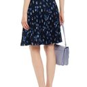 Prada Pleated Floral Print Crepe Skirt Size 46/ US 10 NWT Photo 1