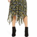 Sam Edelman NWT  Floral Ditsy Handkerchief Hem Long Sleeve Dress Photo 5