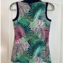 Tommy Bahama  Golf Tennis Sleeveless Tropical UPF Athleisure Shirt XS NWT Photo 3