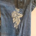 Ruff Hewn  Size 10 Floral Embroidered High Rise Mom Jean Photo 8