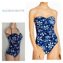 Bleu Rod Beattie New.  blue strapless swimsuit. Normally $129. Size 12 Photo 10