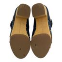 Veronica Beard  Dacey Buckle Platform Clogs Eclipse Blue Denim Mules Slip On 6 Photo 9