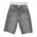 L'Agence . Cicely Raw Hem High Rise  Denim Shorts. Photo 0