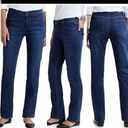 J.Jill  Women 6 Dark Wash Smooth Fit Straight Leg Jeans Denim Pockets Zip Blue Photo 1