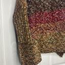 Umgee  multi color sweater Poncho Photo 1