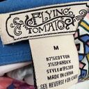 Flying Tomato Anthropologie  Boho High Waist Shorts MEDIUM Multi-Color Womens Photo 3