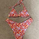 SheIn  Floral Cheeky 2 Piece Swim Suit Size S Photo 0