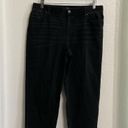 J.Jill  Pure Denim Womens Jeans Washed Black Relaxed Ankle Pull On Size Medium P Photo 0