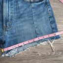 Abercrombie & Fitch  The Mom Shorts High Rise Cut Out Waist Blue Wash Size 26 / 2 Photo 8