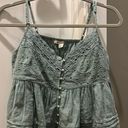 American Eagle Pearl Button Tank Top Photo 2