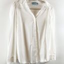 Tuckernuck The Penelope Button Down Collared Long Sleeve Shirt White Small Photo 6