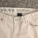 white 90s boyfriend low rise jeans Size 24 Photo 2