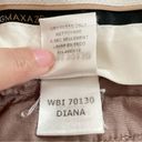 BCBG Maxazria Diana Tan Straight Through Knee-Length Shorts Women Sz 4 96% Wool Photo 4