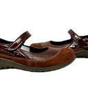 Bordeaux Naot Kirei New Suede Leather Comfort Mary Janes  Burgundy  Size 39 Photo 7