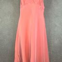 Oleg Cassini  Silk Pink Halter A-Line Flare Prom Dress Photo 0