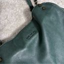 Krass&co American Leather  Handbag Shoulder Bag Purse Hobo  Green Photo 6