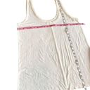 The Row  Soft Slouchy Relaxed Semi Sheer Low Scoop Tank Top Back Seam White M / L Photo 5