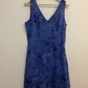 Vintage Blue romantic floral share summer dress sleeveless Photo 1