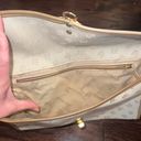 Oleg Cassini  Vintage Beige Shoulder Bag Photo 2