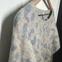 Wishlist  Womens Tan Gray Leopard Print Sweater Size S/M Photo 7