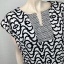 Laundry by Shelli Segal  B&W Mixed Abstract Print‎ Mini Dress Photo 2