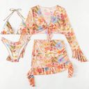 Boutique 4 Piece Floral Swim Set  Photo 2