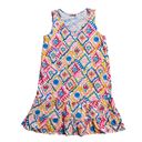 Fresh Produce  Marrakesh Melody Design Vibrant Color 100% Cotton Dress Size Large Photo 4