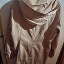 London Fog  size extra large tan colored hooded coat lined chest 48 inches Photo 4