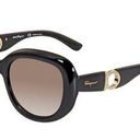 Salvatore Ferragamo  Gradient smoke oval sunglasses 🦋 Photo 0