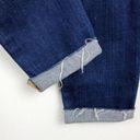 L'Agence  Rachel Ripped Crop Slim Fit Blue Slouch Cuffed Jeans Size 24 Stretch Photo 7