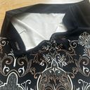 J. McLaughlin Size 12‎  Elegant Black Skirt w Embroidery Photo 5