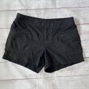 Athleta black swim shorts w/zipper pockets S women Photo 0