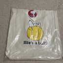 Urban Outfitters Peanuts Snoopy Life's A Ball Tote Bag NWT Photo 3