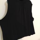 Fashion Bug High neck pleated front silky spandex Tank Photo 2