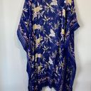 American Eagle Floral Shawl Wrap Kimono One Size Photo 6