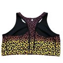 Torrid  Active Low-Impact Wireless Zip-Front Sports Bra Size 4 4X Leopard Black Photo 5