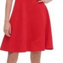 Tommy Hilfiger  Sleeveless Fit & Flare Dress in Red Size 6 Photo 1