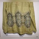 Tommy Bahama  Size Small Silk Linen Blend V-neck Blouse Photo 6